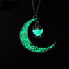 Fanduco Necklaces Moon Owl Luminous Necklace
