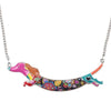 Fanduco Necklaces Multicolor Lively Dachshund Necklace