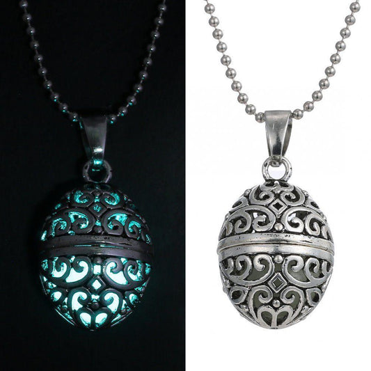 Fanduco Necklaces Vintage Egg Glowing Necklace