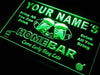 Fanduco Neon Signs Green Personalized Neon Light Home Bar Sign