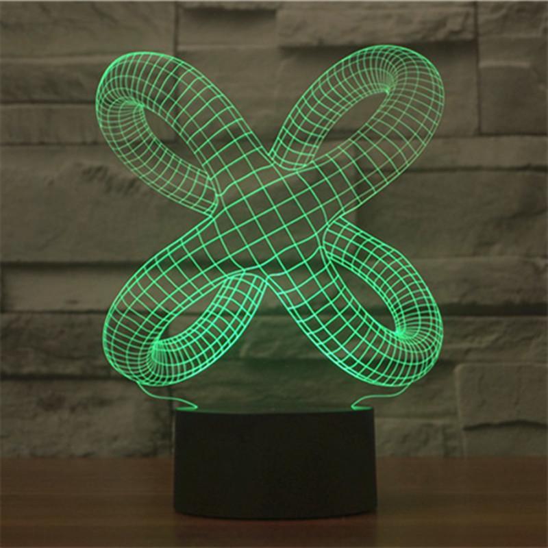 Fanduco Night Lights Infinite X Hologram Lamp
