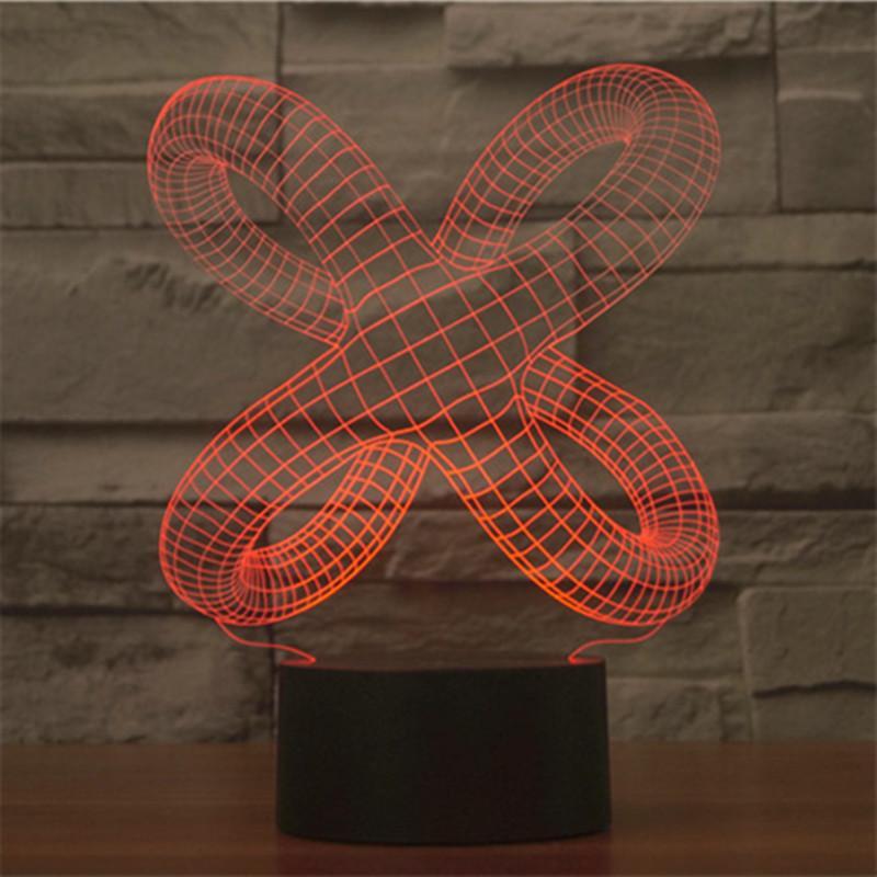 Fanduco Night Lights Infinite X Hologram Lamp
