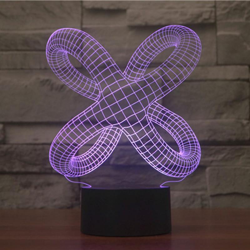 Fanduco Night Lights Infinite X Hologram Lamp