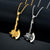 18K Gold-Plated Dragon Axe Necklace