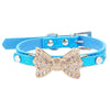 Fanduco Pet Collars Blue / M Crystal Bow Tie Pet Collar
