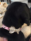 Fanduco Pet Collars Crystal Bow Tie Pet Collar