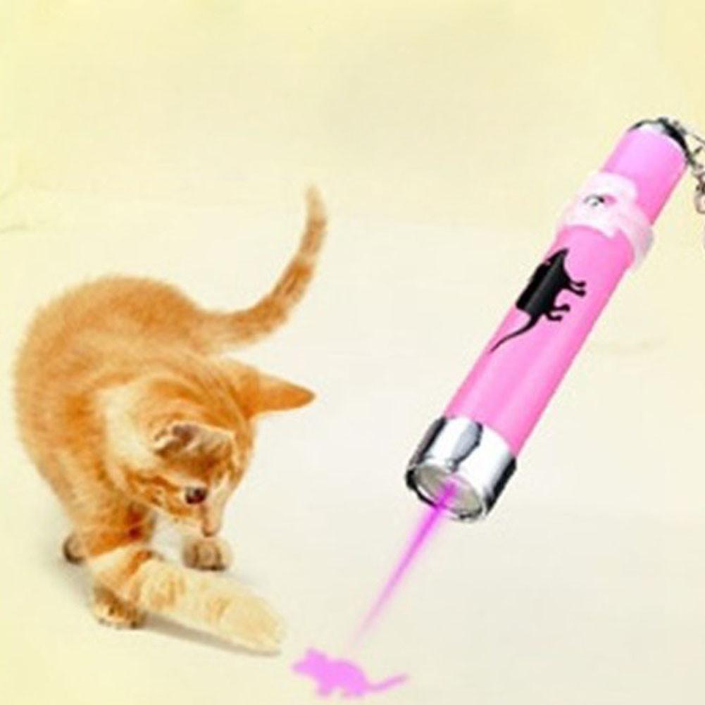Fanduco Pet Toys Fun LED Laser Mouse Pointer