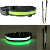 Fanduco Petwear Collar / S / Green Solar Powered LED Pet Collar