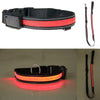 Fanduco Petwear Collar / S / Red Solar Powered LED Pet Collar