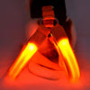 Fanduco Petwear Orange / S USB Rechargeable LED Pet Harness