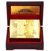 Fanduco Playing Cards Euro w/ Box 24K Gold Foil Playing Cards