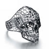 Fanduco Rings 3D Skull Mesh Ring