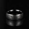 Fanduco Rings 7 / Black / Stainless Steel Heart Sutra Ring