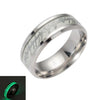 Fanduco Rings 7 / Silver Ancient Tongues Luminous Ring