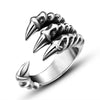 Fanduco Rings 7 / Stainless Steel Dragon Claw Ring