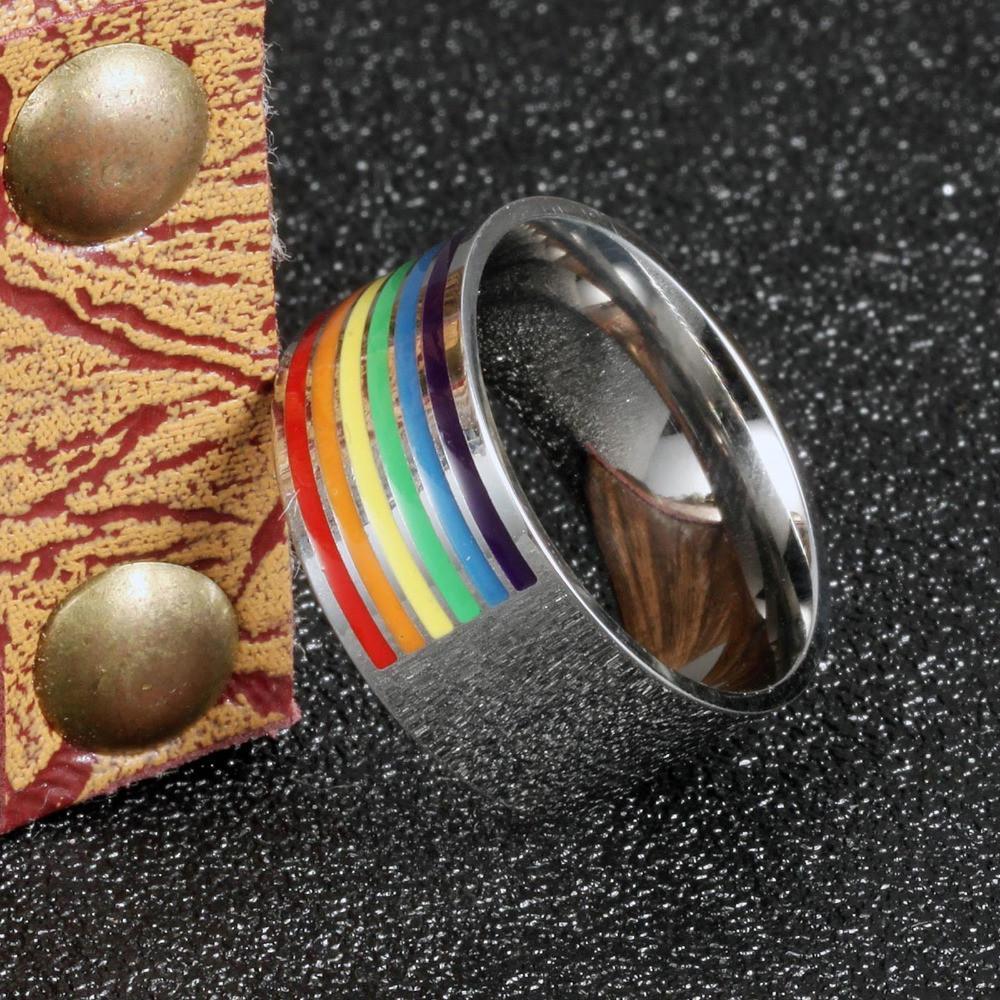 Fanduco Rings Rainbow Flag Ring