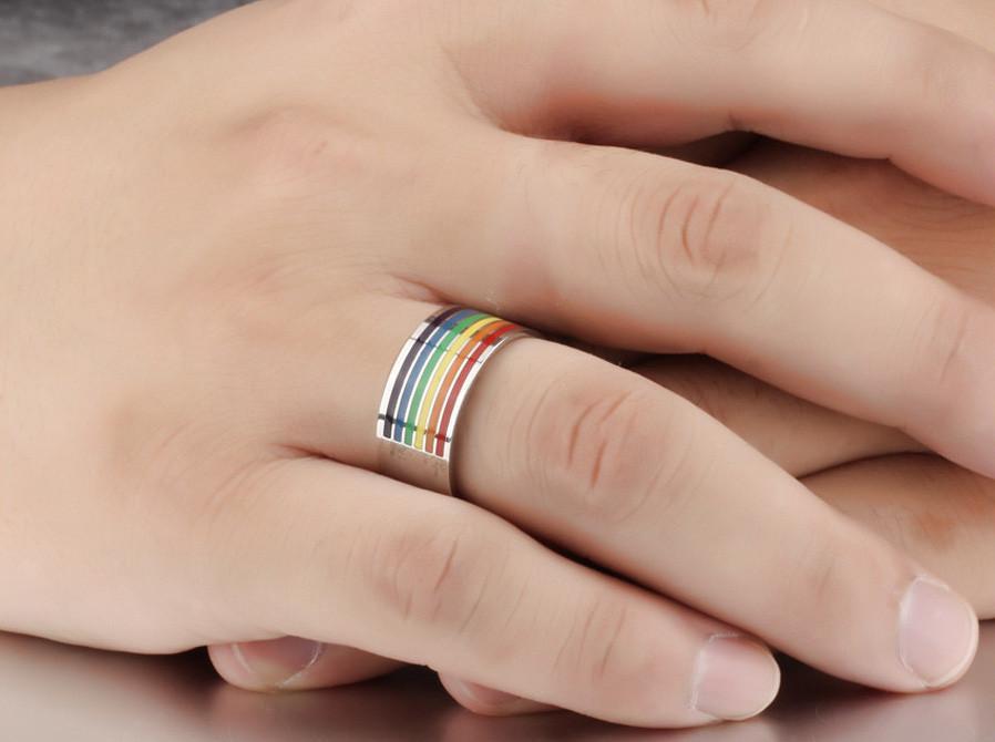 Fanduco Rings Rainbow Flag Ring