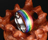 Fanduco Rings Rainbow Pride Ring