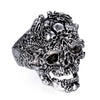Fanduco Rings Silver / 8 Badass Dragon Skull Ring
