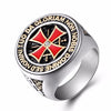 Fanduco Rings The Knights Templar Masonic Cross Ring