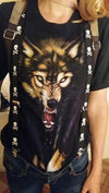 Fanduco T-Shirts Lone Wolf Glow In The Dark T-Shirt