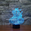 Fanduco Table Lamps Cool AF Robot Hologram Lamps