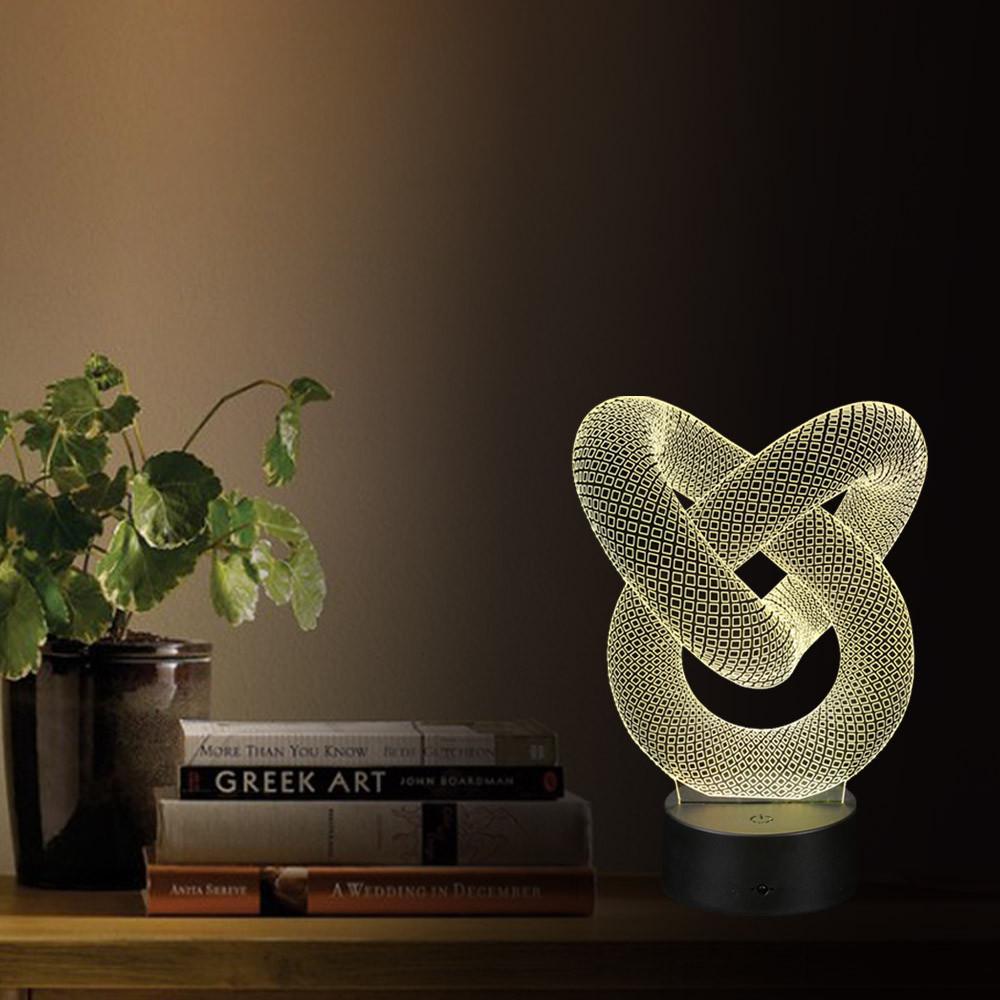 Holographic table store lamp