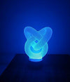 Fanduco Table Lamps Infinity Holographic Lamp