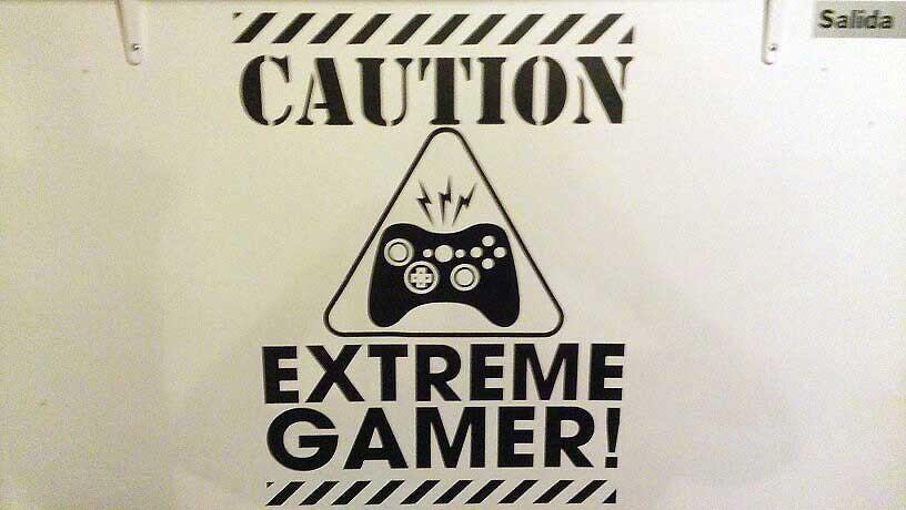 Fanduco Wall Decals Extreme Gamer Wall Decal