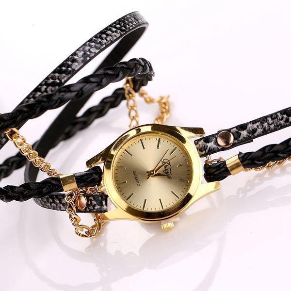 Fanduco Watches Luxurious Wraparound Quartz Wristwatch