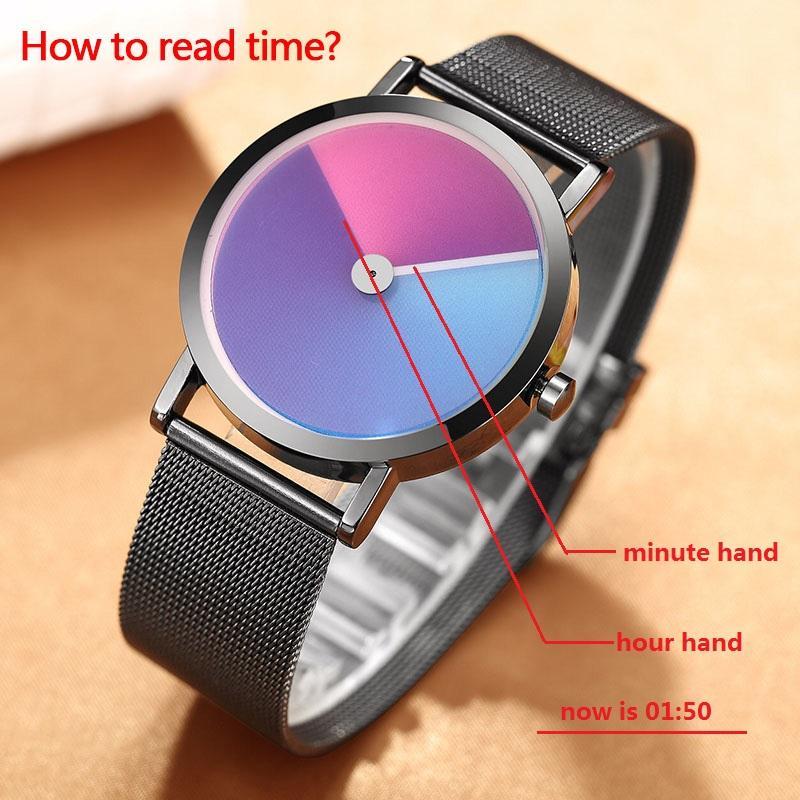 Fanduco Watches Minimalist Swirling Time Watch