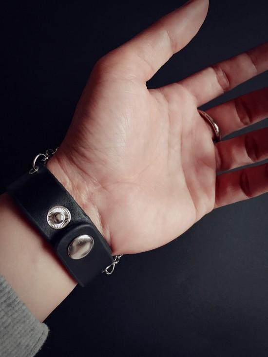 Fanduco Watches Skull Leather Bracelet Wristwatch