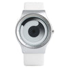 Fanduco Watches White w/ White Strap / Leather New Wave Watch