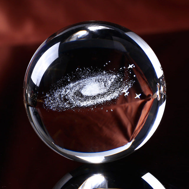 Galaxy In A Crystal Ball