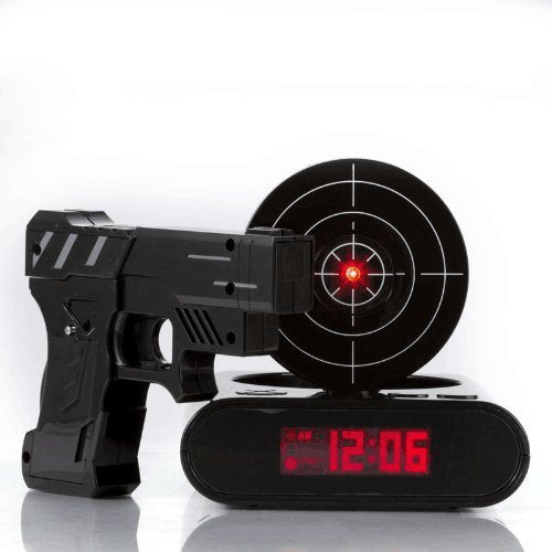 Laser Gun Alarm Clock
