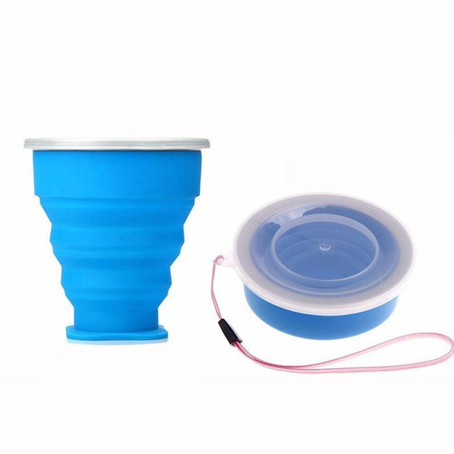 Collapsible Travel Silicone Cups