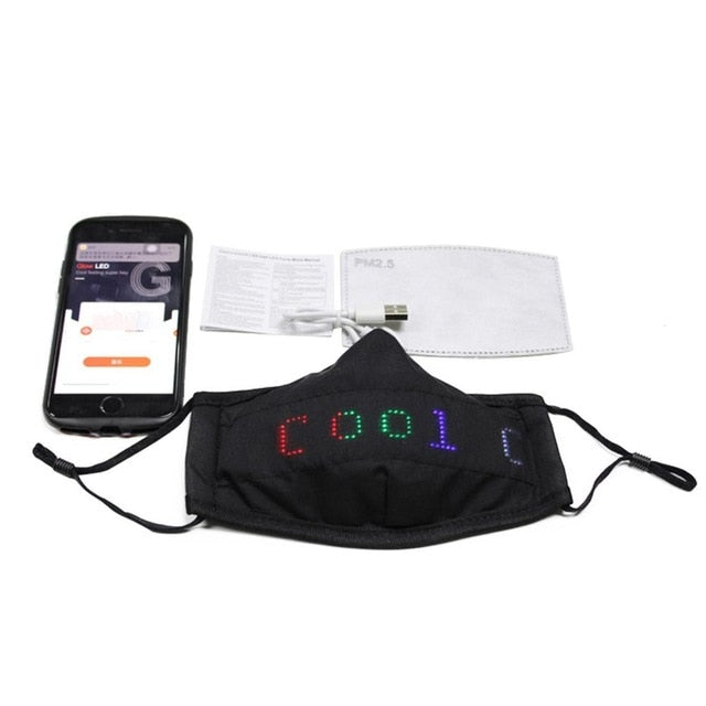 LED Music Mask