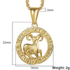 Gold-Filled Zodiac Necklaces