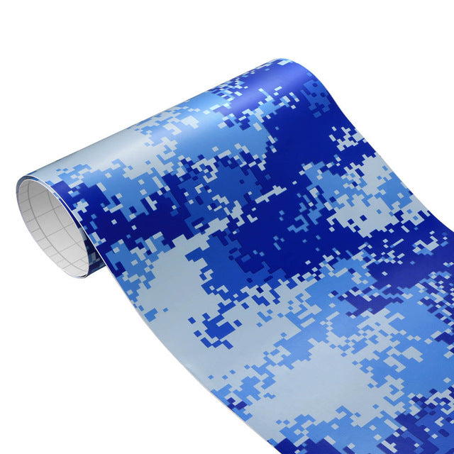Multi-Purpose Camouflage Vinyl Wrap