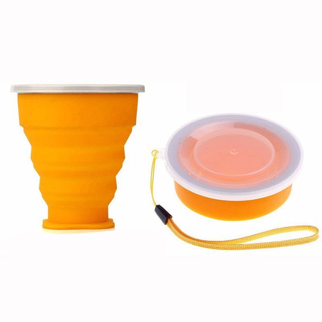 Collapsible Travel Silicone Cups