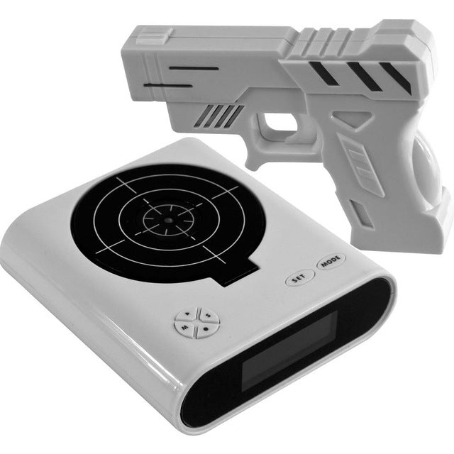 Laser Gun Alarm Clock