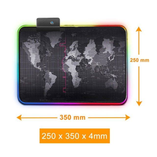 Gigantic RGB Mouse Pads