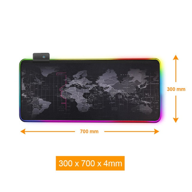 Gigantic RGB Mouse Pads
