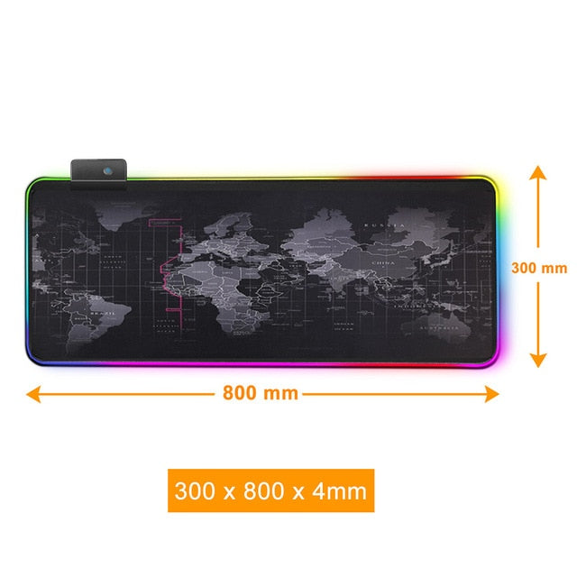 Gigantic RGB Mouse Pads