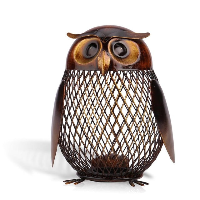 Vintage Owl Coinbank